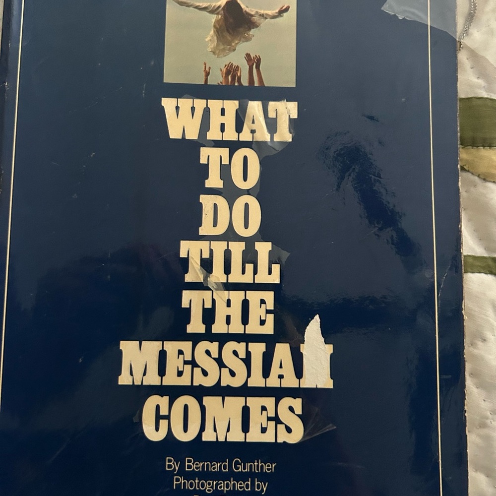 New Age book., “What to do before the Messiah Comes” 1971